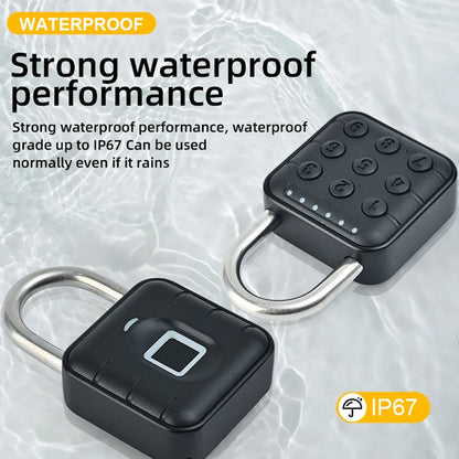 EGFirtor Tuya Smart Biometric IP67 Padlock Security