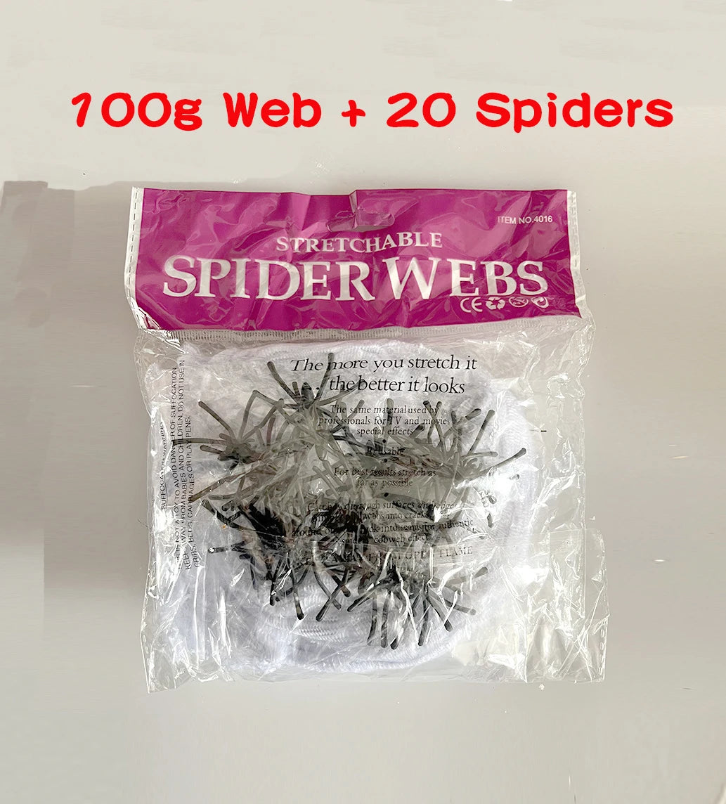 Artificial Stretchable Spider Web