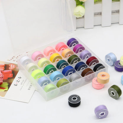 25/36 Color Embroidery Sewing Threads Machine Supply