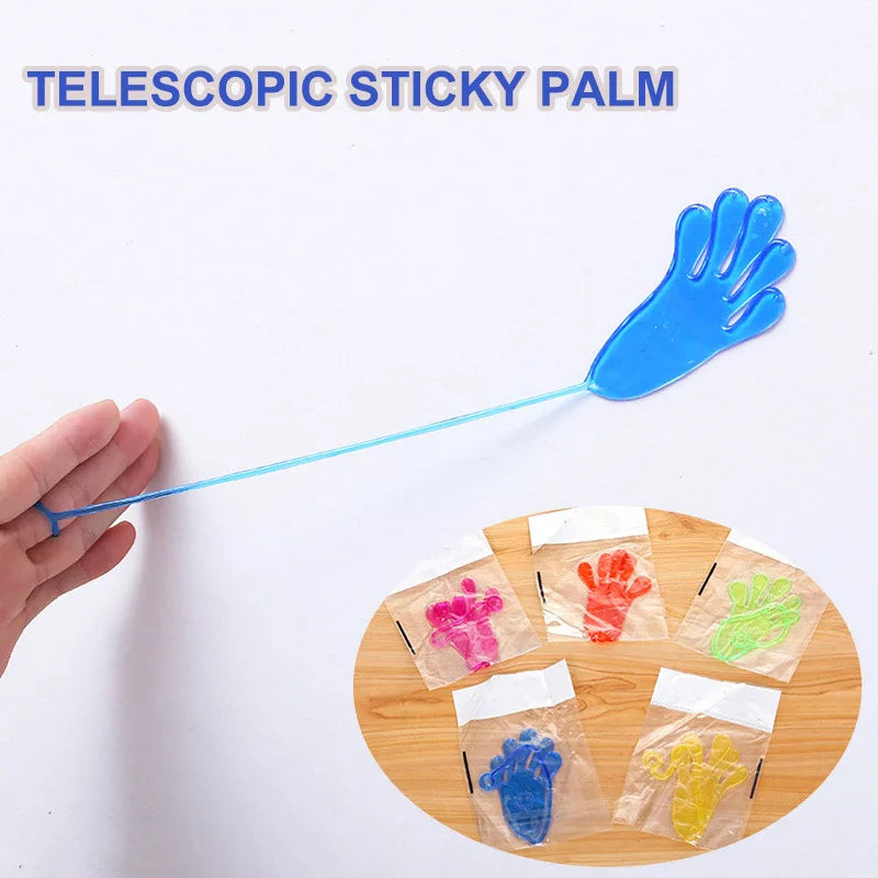 5-50 Pcs Funny Sticky Hands Toy Kids Party Favor Supplies