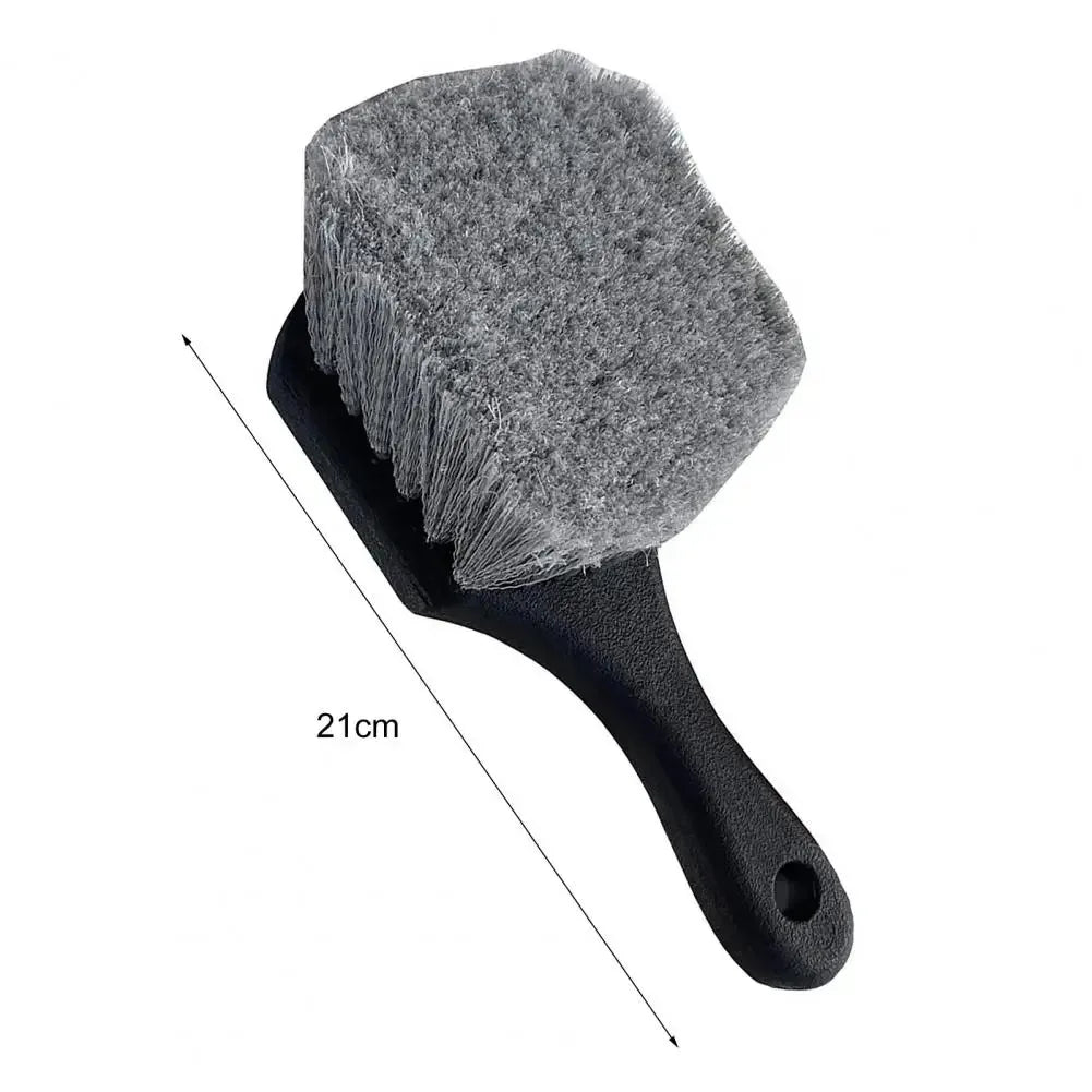 Car Wheel Cleaning Brush Short Handle Tire Rim Wash