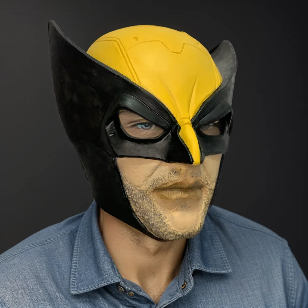 King Kong Wolverine Latex Mask Halloween Cosplay Prop