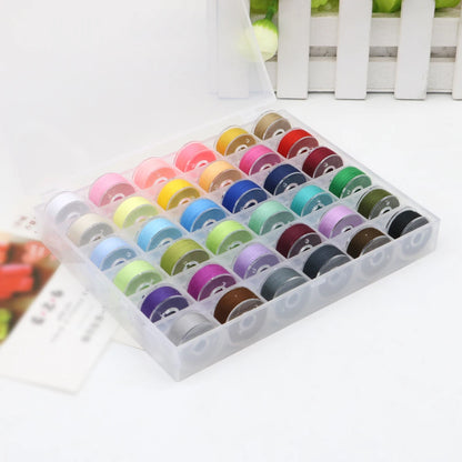 25/36 Color Embroidery Sewing Threads Machine Supply