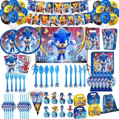 Sonic Party Supplies Set