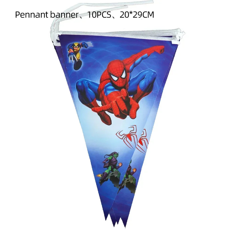 Spider-Man Party Cups Popcorn Boxes Candy Tableware