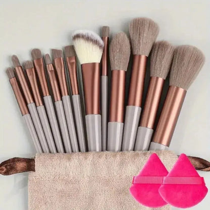 Soft Fluffy Professional Makeup Brush Set Powder Eyeshadow Foundation