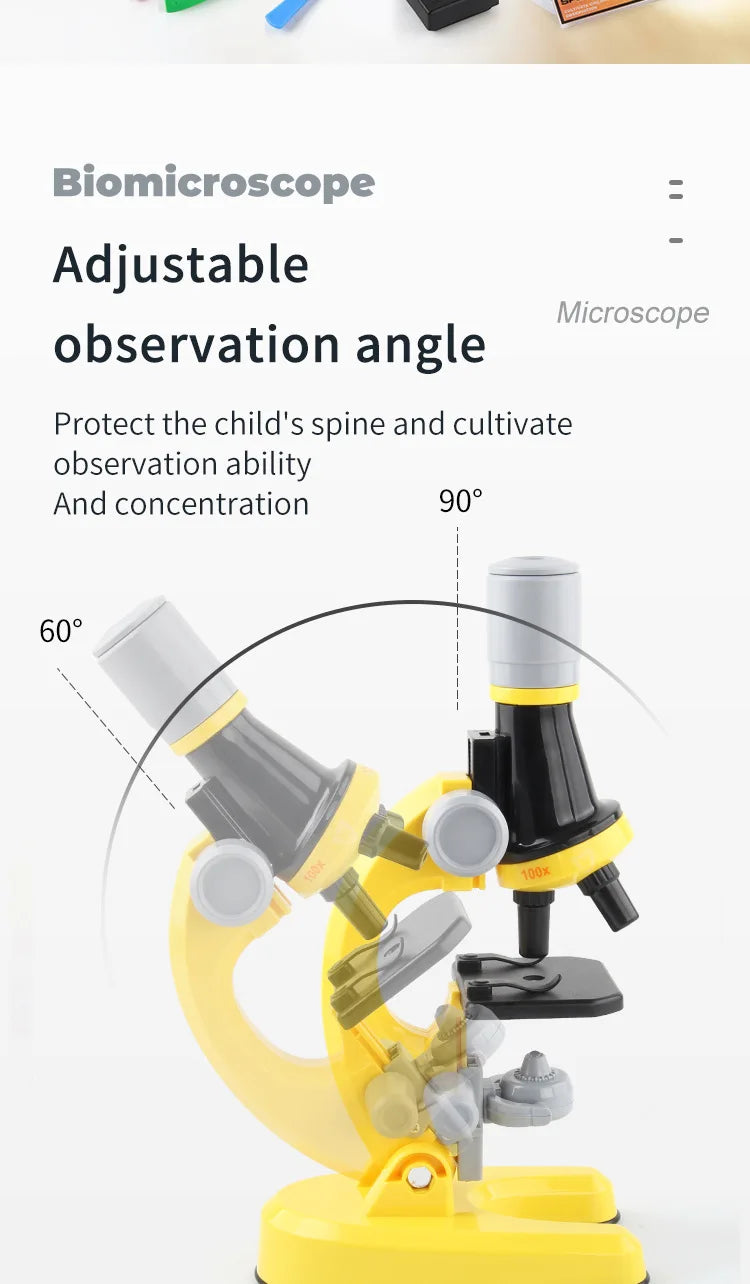 Children’s Microscope Toy Science Educational Material