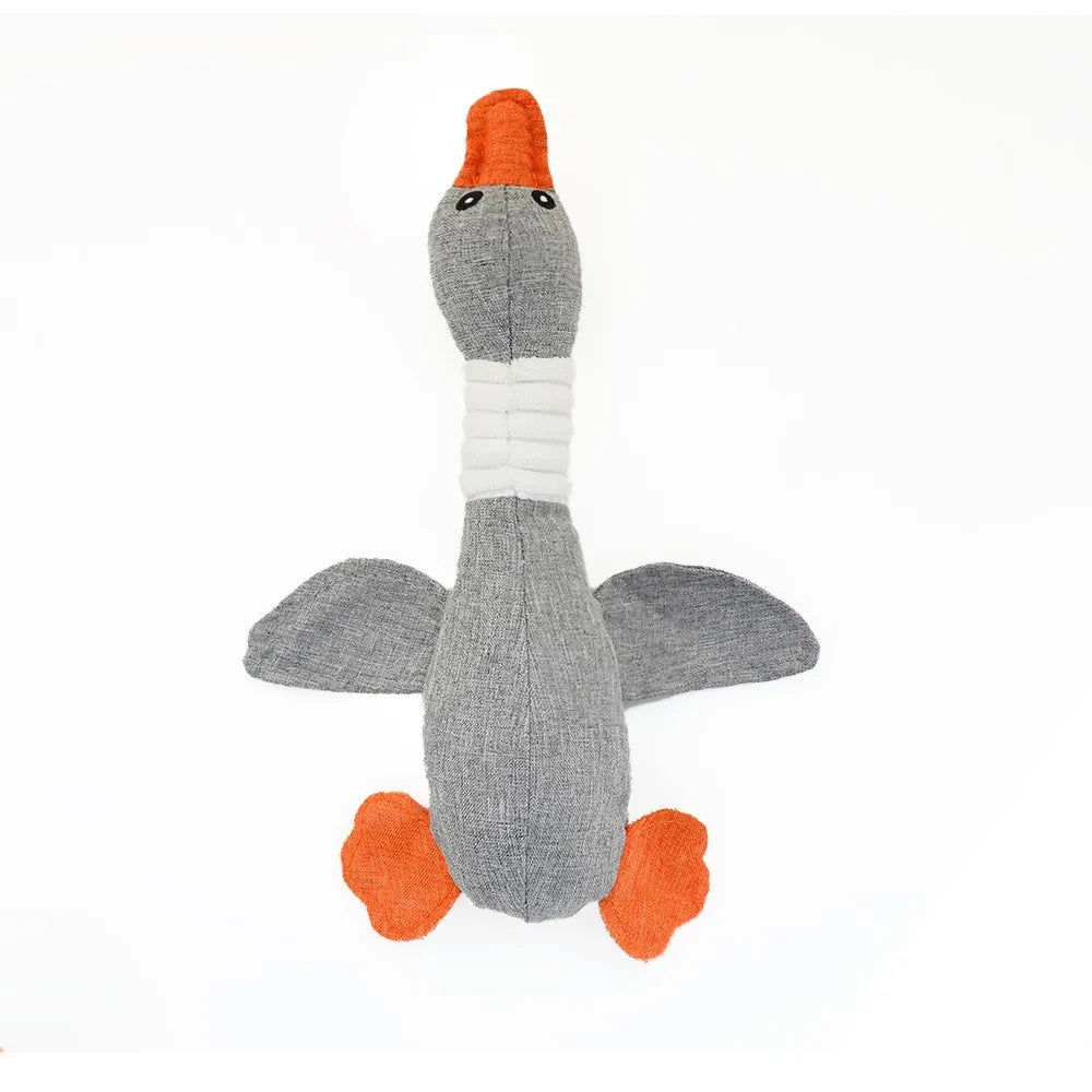 Pet Geese Sound Toy Bite-Resistant Teeth Cleaning