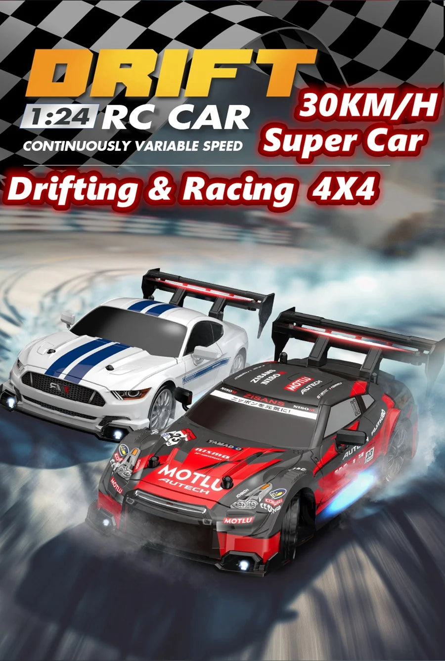 4WD RC Drift Car Remote Control Racing Model Toy