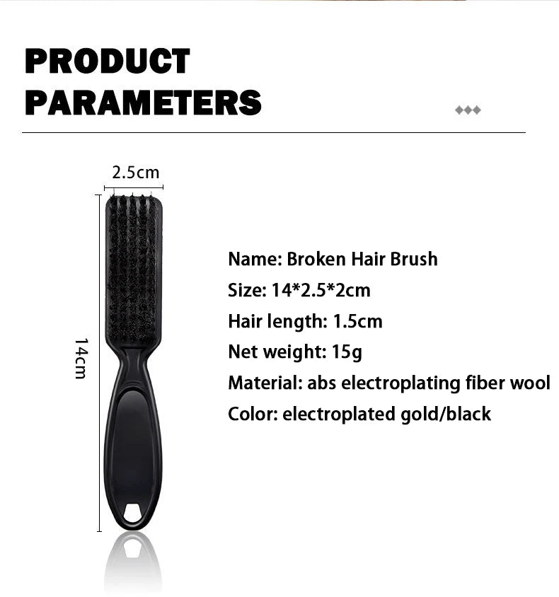 1pcs Hair Clipper Neck Dust Cleaning Brush Beard Tool