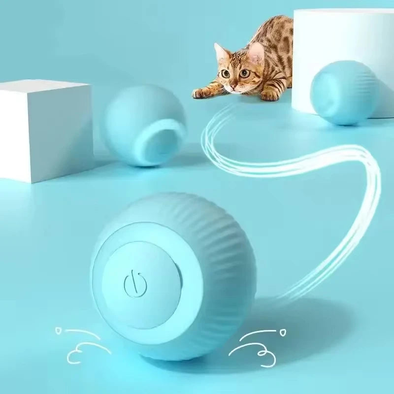 Cat Interactive Electric Rolling Ball Toy Automatic