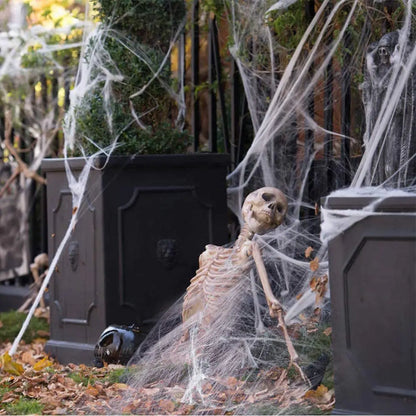 Artificial Stretchable Spider Web