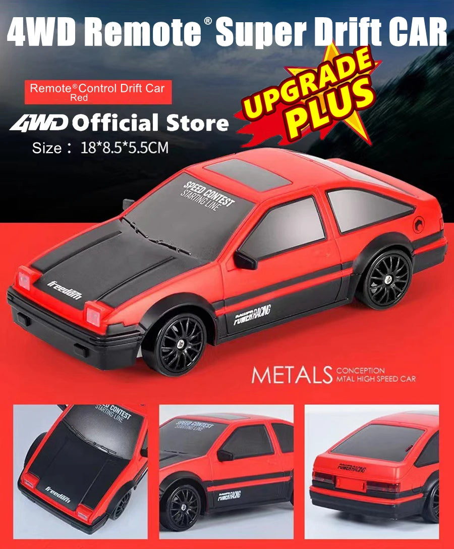 4WD RC Drift Car Remote Control Racing Model Toy