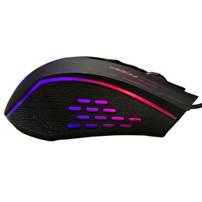 FORKA Silent Click USB Wired Gaming Mouse