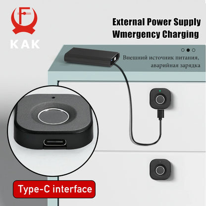 KAK Biometric Fingerprint Cabinet Lock Anti-Theft