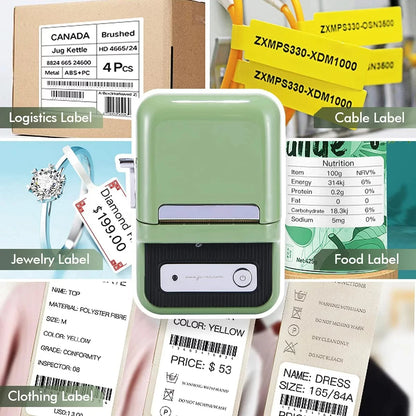 Niimbot Label Maker Printer Self-Adhesive Thermal Labels