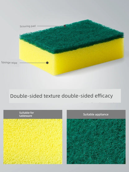 Durable Thickened Sponge Cloth Kitchen Cleaning Dishes