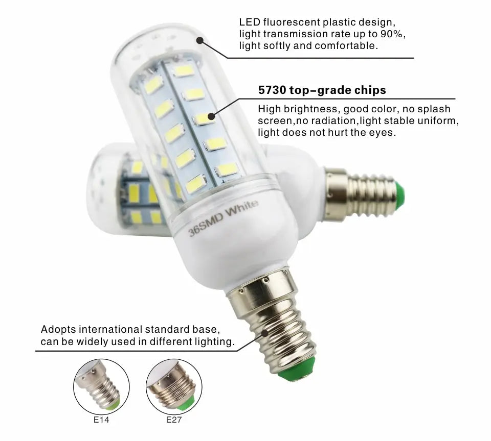 E27 LED Corn Bulb