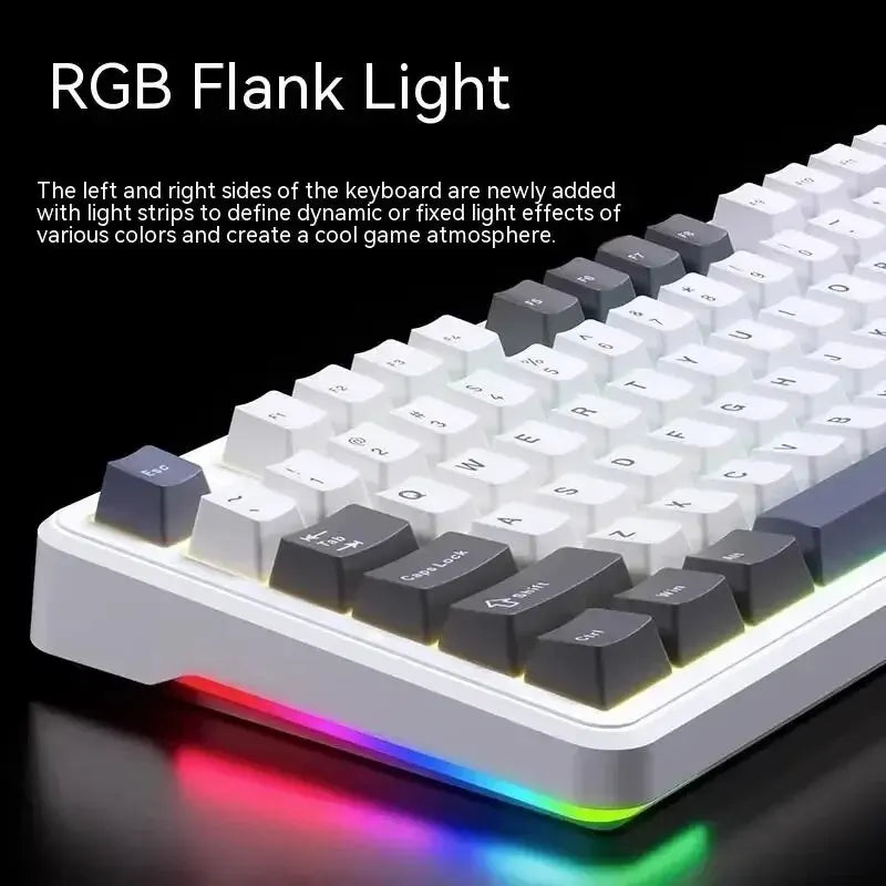 AULA F87 Pro Mechanical Keyboard Tri-Mode Wireless RGB