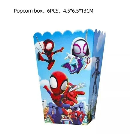 Marvel Birthday Party Disposable Tableware Spider-Man