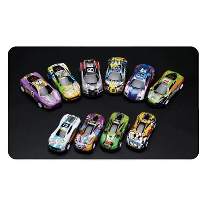 Mini Alloy Car Model Set with Storage Box Inertia Toy