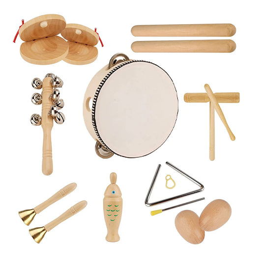 Wooden Musical Instruments for Kids