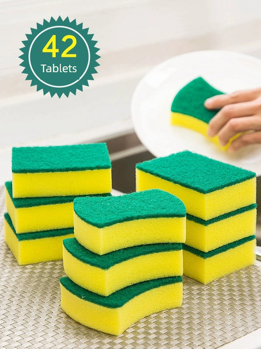 Durable Thickened Sponge Cloth Kitchen Cleaning Dishes