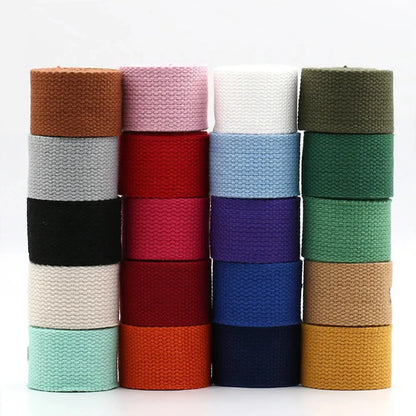 5M Cotton Webbing DIY Sewing Fabric Pet Rope Accessories