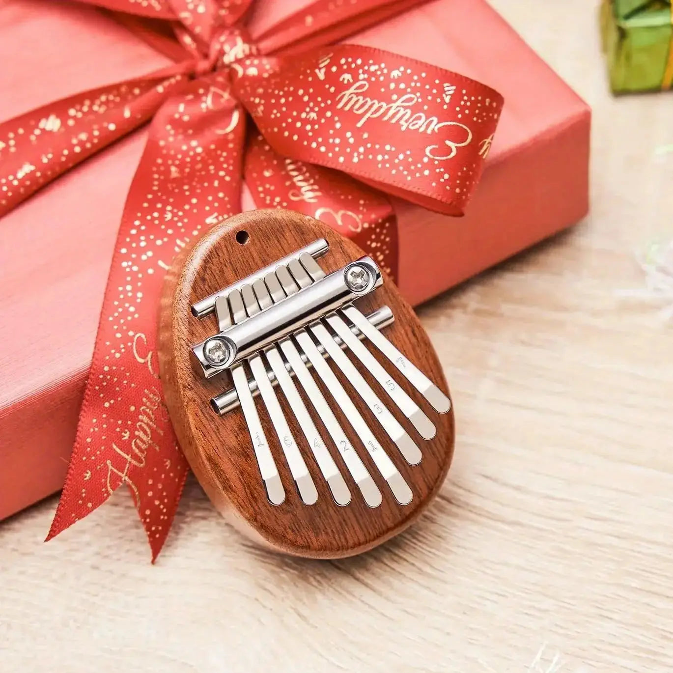 8-Key Mini Kalimba Thumb Piano