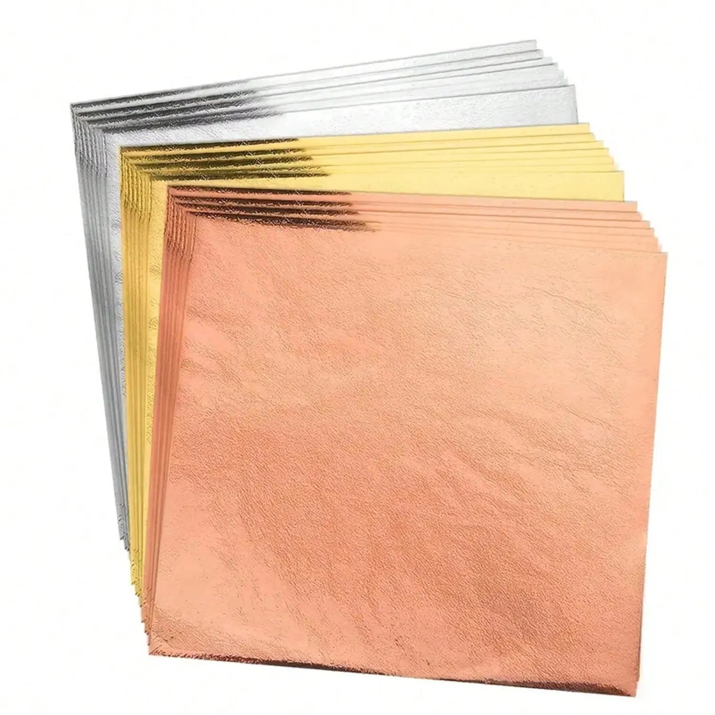 Imitation Gold & Silver Foil (100 Sheets)