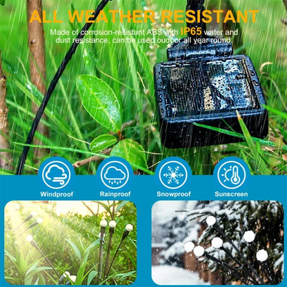 6/8/10 LED Solar Firefly Garden Lights Outdoor Waterproof