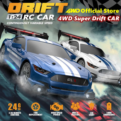 4WD RC Drift Car Remote Control Racing Model Toy