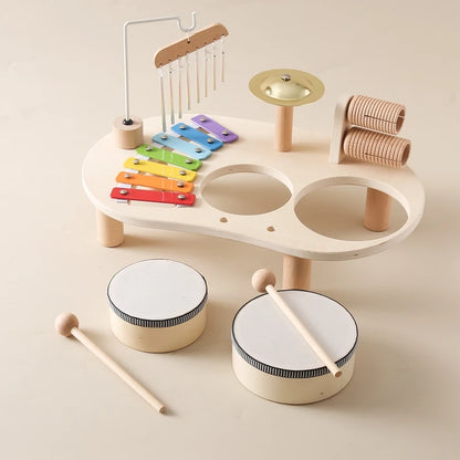 Wooden Montessori Bandstand Toy