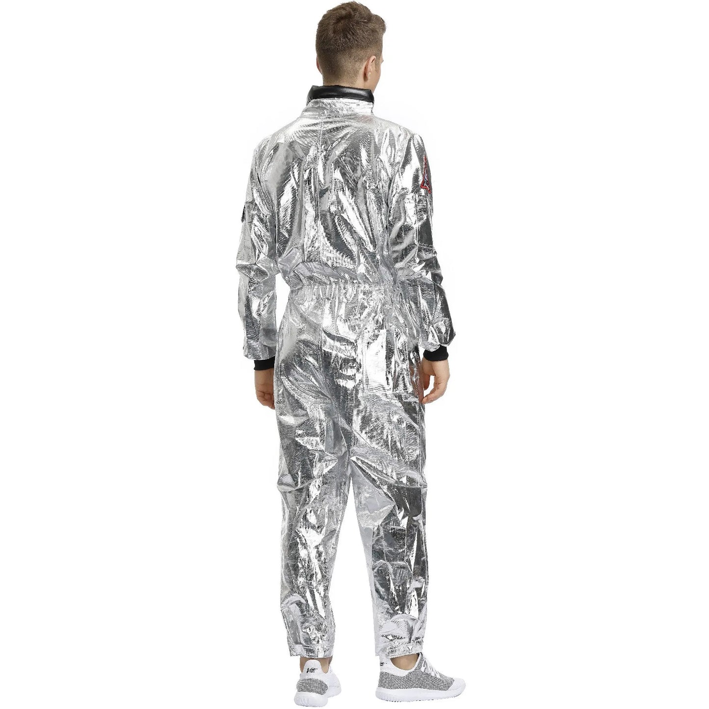 Astronaut Space Suit Costume Adult Kids Family Party Outfit