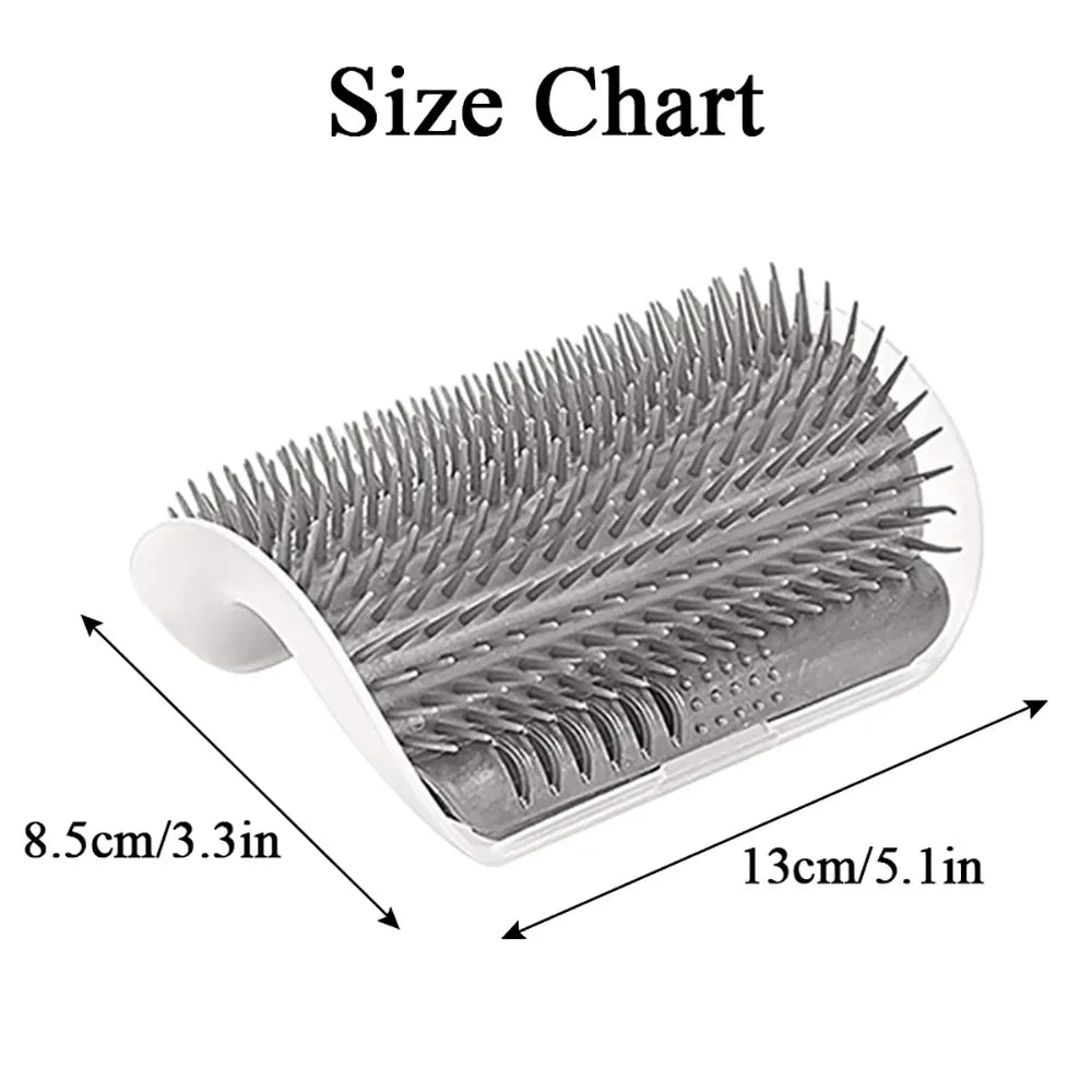 Cat Scratcher Massager Grooming Brush Hair Remover