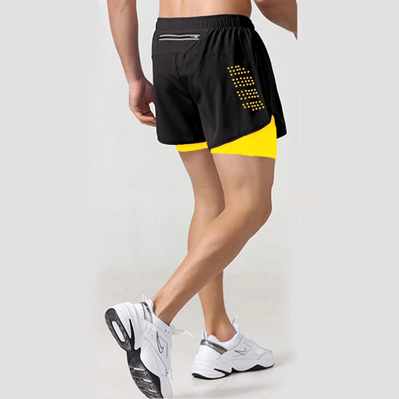 Men’s Quick Dry Sports Shorts Running Cycling Training Gym Outfit0428