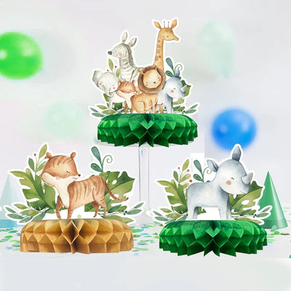 Jungle Animal Table Décor - Shop Dealza