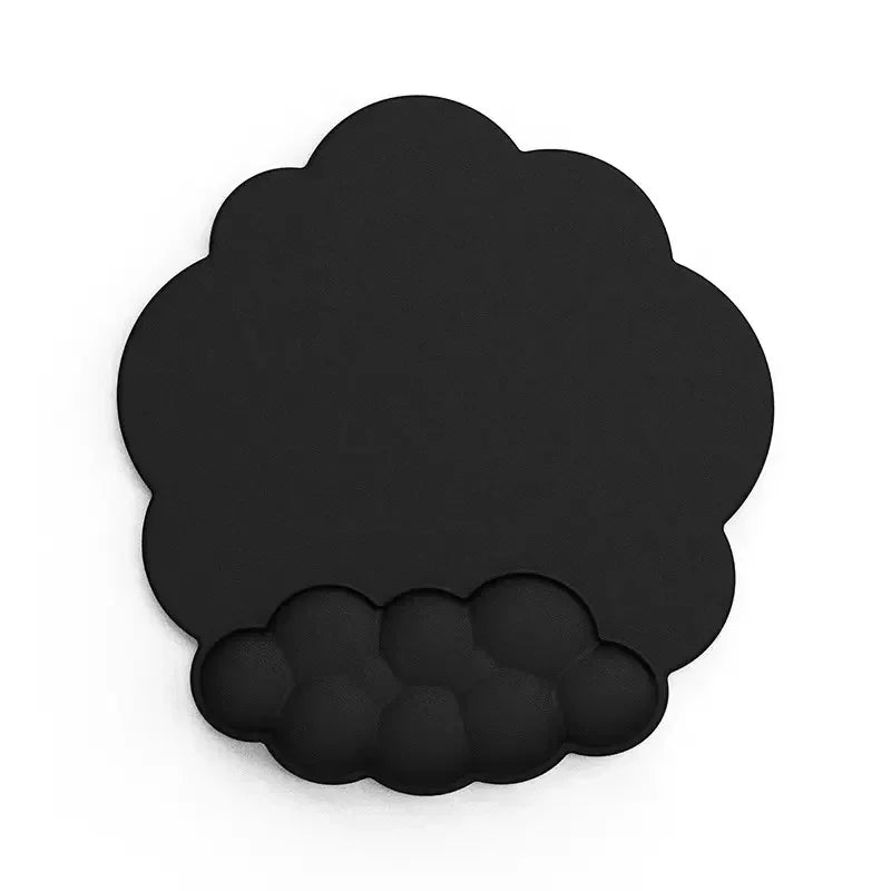 Mouse Pad with Wrist Rest Keyboard Cloud Anti-Slip