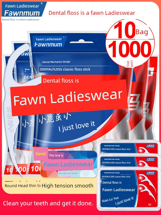 FAWN MUM Portable Single Floss Dental Care