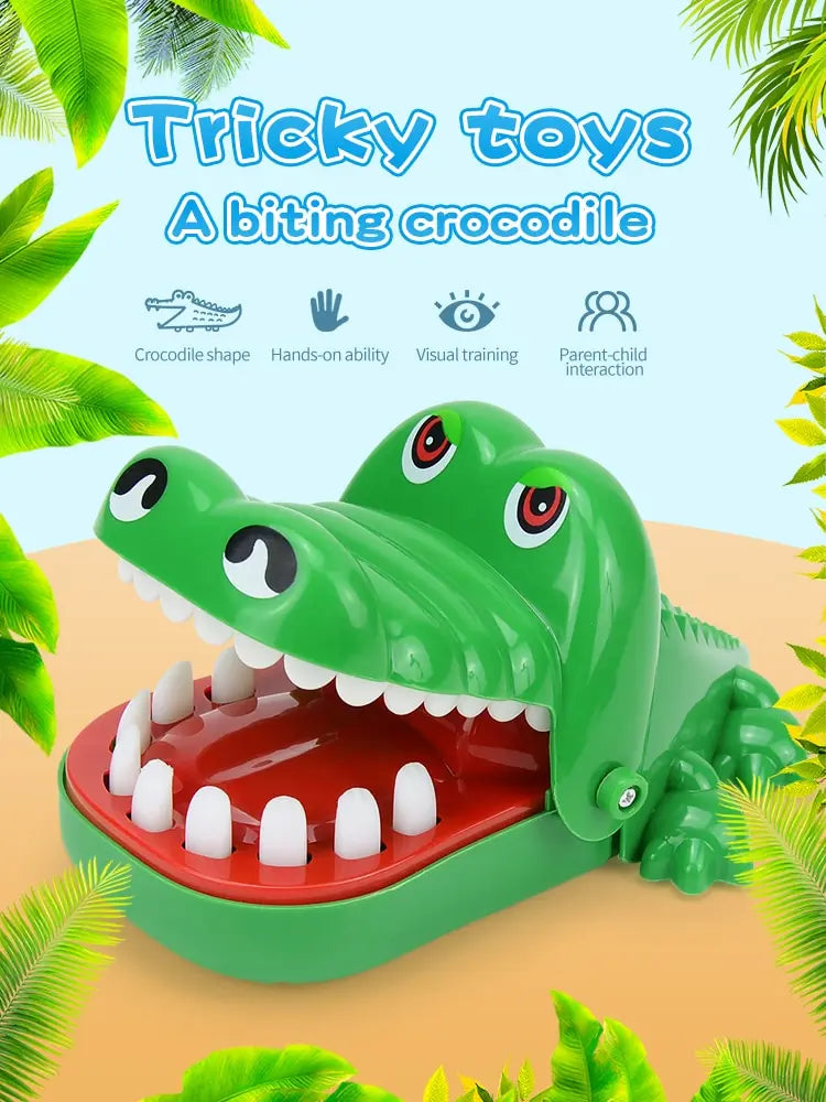 Crocodile Teeth Game Biting Finger Party Toy