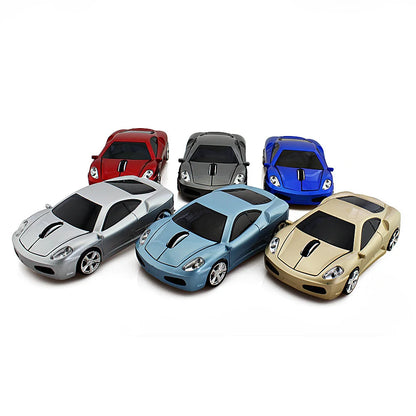 Wireless Mini Sports Car Mouse