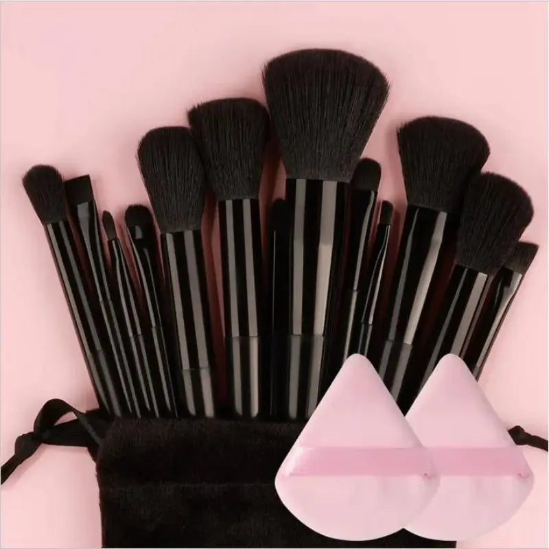 Soft Fluffy Professional Makeup Brush Set Powder Eyeshadow Foundation