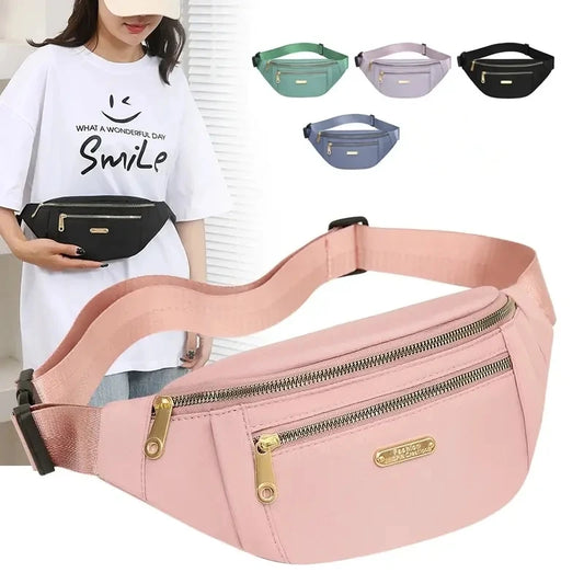 Women Waist Fanny Pack Waterproof Hip Bum Bag Travel