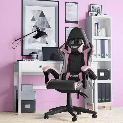 Gaming Chair Ergonomic PU Leather Office Racing Chair