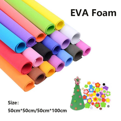 Colorful EVA Foam Sheets Cosplay DIY Craft 1mm Thick