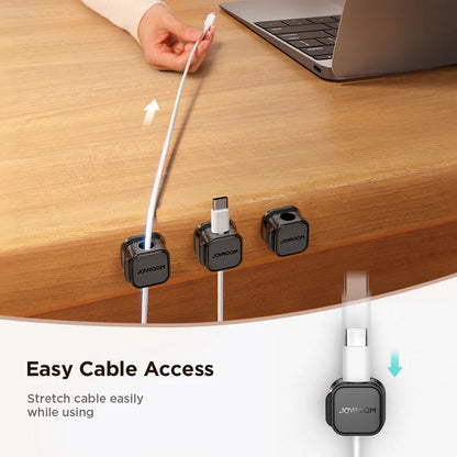 Joyroom Magnetic Cable Clips Adjustable Cord Organizer