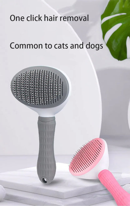 Pet Hair Remover Brush Grooming Comb for Dogs Cats