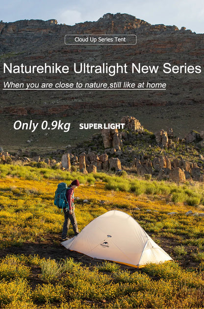 Naturehike Cloud Up Waterproof Ultralight Backpacking Tent