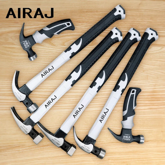 AIRAJ Claw Hammer High Carbon Steel Anti-Slip Handle