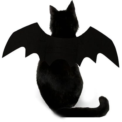 Halloween Bat Wings Pet Costume Dog Cat Harness Dress